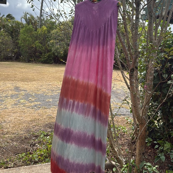 Zara tie dye knit maxi summer dress Medium - Picture 11 of 11